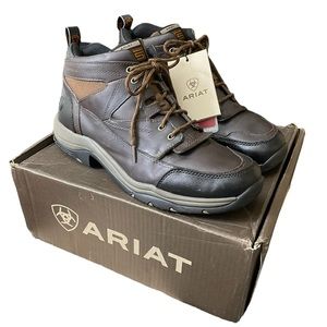 Men’s Ariat Terrain Waterproof Hiking Boot w/Box & Tags + Saddle Soap/Sponge